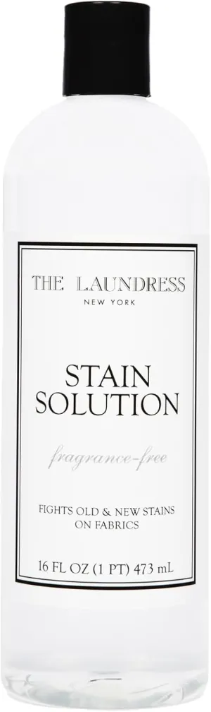The Laundress Stain Solution, Stain Remover For Clothes; Laundry Stain Remover, Stain Remover Laundry; Red Wine, Coffee, & Blood Stain Remover For Clothes, 16 Fl Oz
