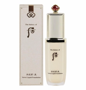 The History Of Whoo Velvet Liquid Foundation No.23 SPF30/PA   40ml/1.35fl oz