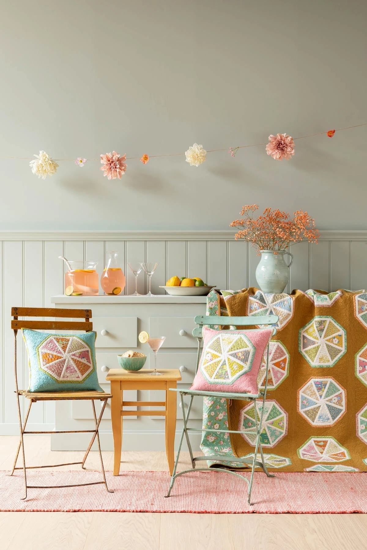 Tilda Sunday Brunch | Spiked Lemonade Pillow Kit | Blush