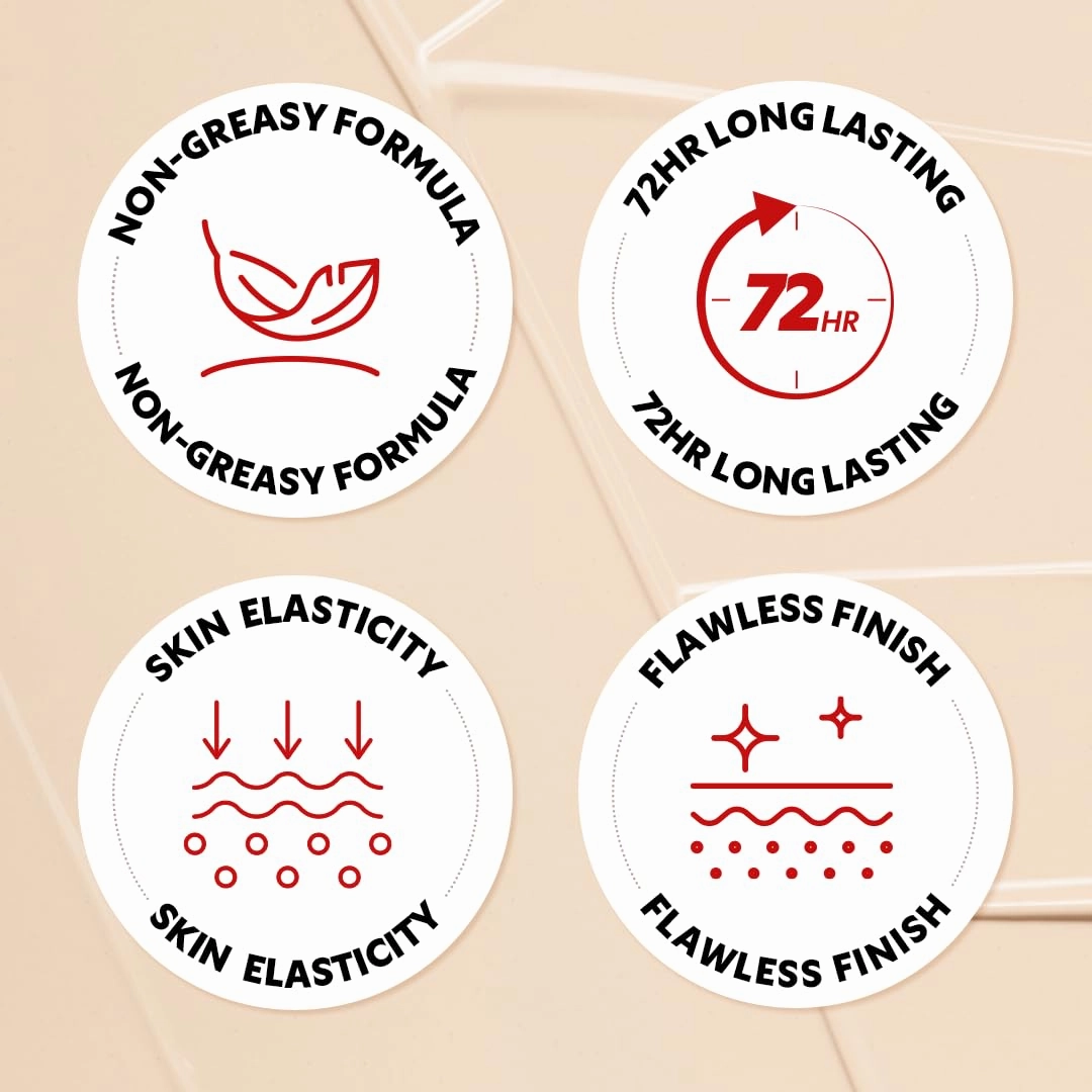 TIRTIR Mask Fit Red Cushion Foundation | Full coverage, Weightless, Skin fit, Satin Glow Finish, Korean Makeup, beauty, Tattoo cover up, Buildable (#28N Oat, 0.63 Fl Oz)