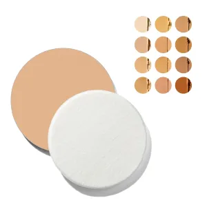 Toty by Sofia Vergara - Ilumina CC Creamy Compact SPF 50  Refill - Mineral Sunscreen for Face - Cream Foundation Balm - Blurring, Matte Light Coverage - Water Resistant - All Skin Types - 1C