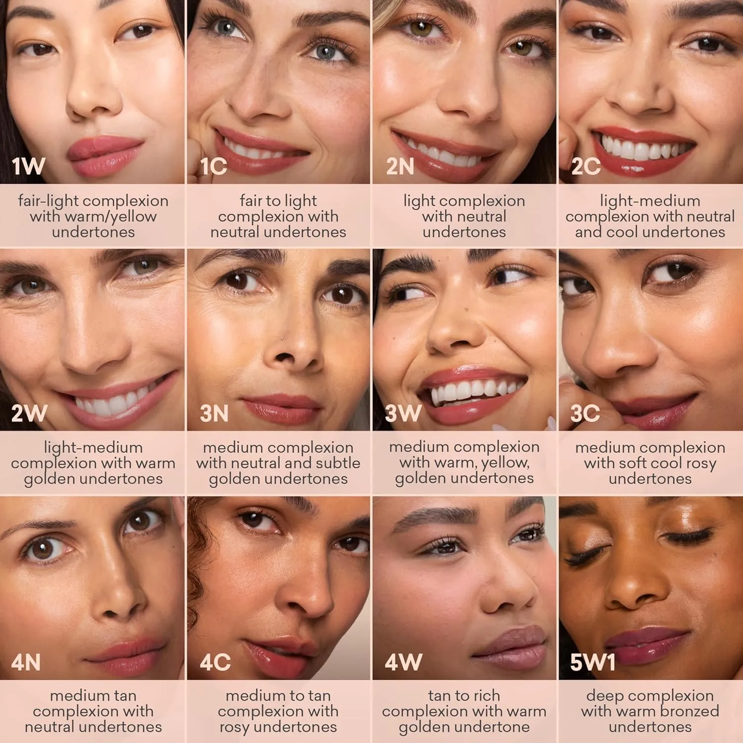 Toty by Sofia Vergara - Ilumina CC Creamy Compact SPF 50  Refill - Mineral Sunscreen for Face - Cream Foundation Balm - Blurring, Matte Light Coverage - Water Resistant - All Skin Types - 2W