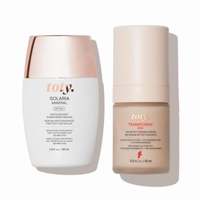 toty - Solaria Mineral SPF 50  & Transforma AHA 360º Retexturizing Serum