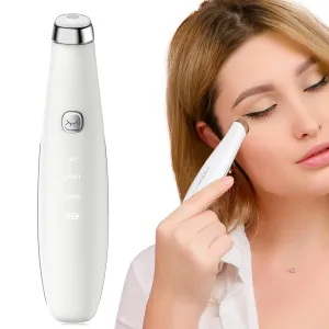 TOUCHBeauty Eye Massager Wand with 40℃, Eye Cream Booster with Heat/Vibrαtion/Red Mode, Fine Lines Remover TB-1662