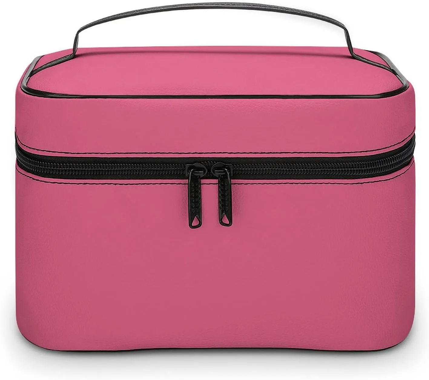 Travel Makeup Bag, Blush Pink (Solid Color) Cosmetic Bags for Women Large Capacity Waterproof Toiletry Bag Make up Organizer