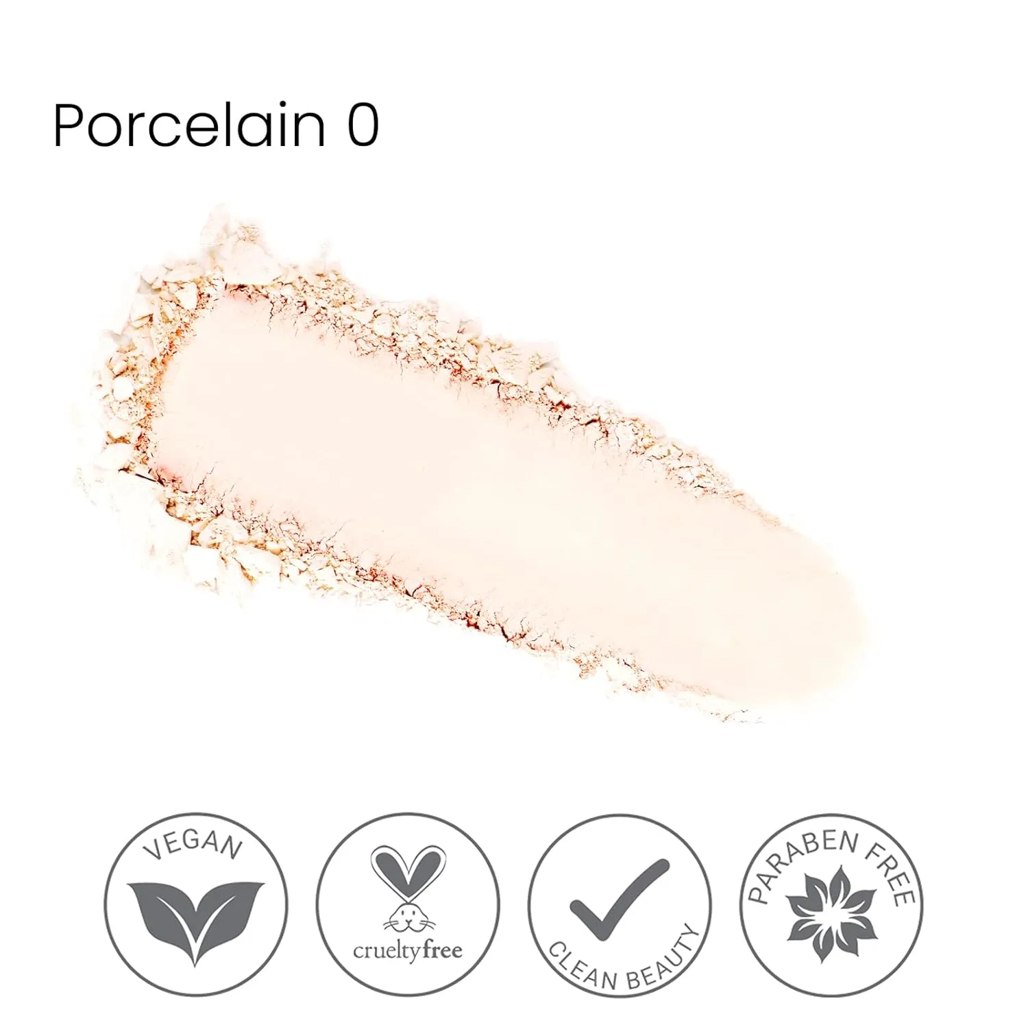 True   Luscious Sheer Halo Complexion Powder in Porcelain - Talc-Free Setting & Foundation Powder - Oil Control Mineral Pressed Powder with Kaolin Clay - Clean, Vegan & Cruelty-Free - 0.32 oz