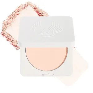 True   Luscious Sheer Halo Complexion Powder in Porcelain - Talc-Free Setting & Foundation Powder - Oil Control Mineral Pressed Powder with Kaolin Clay - Clean, Vegan & Cruelty-Free - 0.32 oz