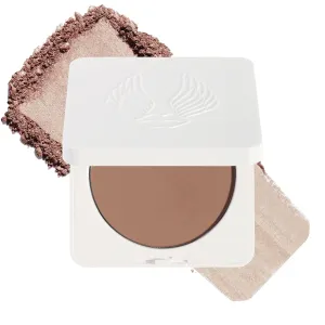 True   Luscious Sheer Halo Complexion Powder in Rich Tan - Talc-Free Setting & Foundation Powder - Oil Control Mineral Pressed Powder with Kaolin Clay - Clean, Vegan & Cruelty-Free - 0.32 oz