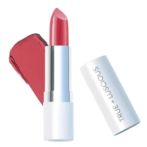 True   Luscious Super Moisture Lipstick – Clean, Vegan and Cruelty Free – Lasting Hydration for Dry Lips with a Satin Finish – Vintage Rose