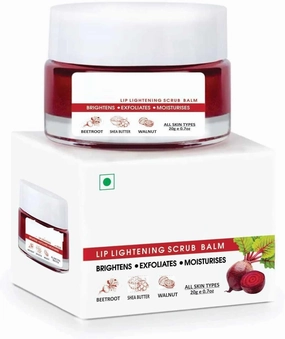 TV Lip Scrub Balm Brightening Dark Lips for Men and Women Dry Lips/Smoker/Chapped Lip & Lipstick Stains Removal Lipcare, 20 g (Pack Of 1)