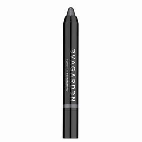 Twist Up Eyeshadow - Easy Application with Special Design - Smooth and Creamy Texture - No-Transfer and Water-Resistant - Creates Vibrant Color Looks - 323 Steel Gray - 0.03 oz