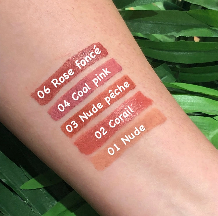 Vegan matte liquid lipstick - Liptint Purobio