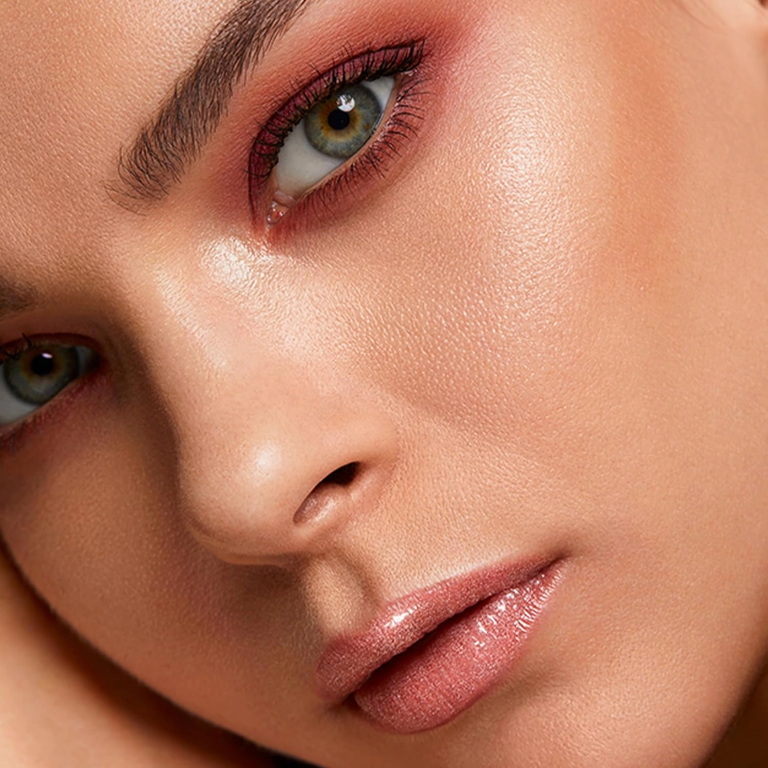 Velvet Matte Eye Shadow - Creamy and Velvety Powder with Intense Color - High Pure Pigments Creates Soft Focus Effect - Light, Adherent Film Blends Easily - 130 Wild Rose - 0.08 oz