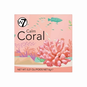 W7 Boxed Blush Calm Coral