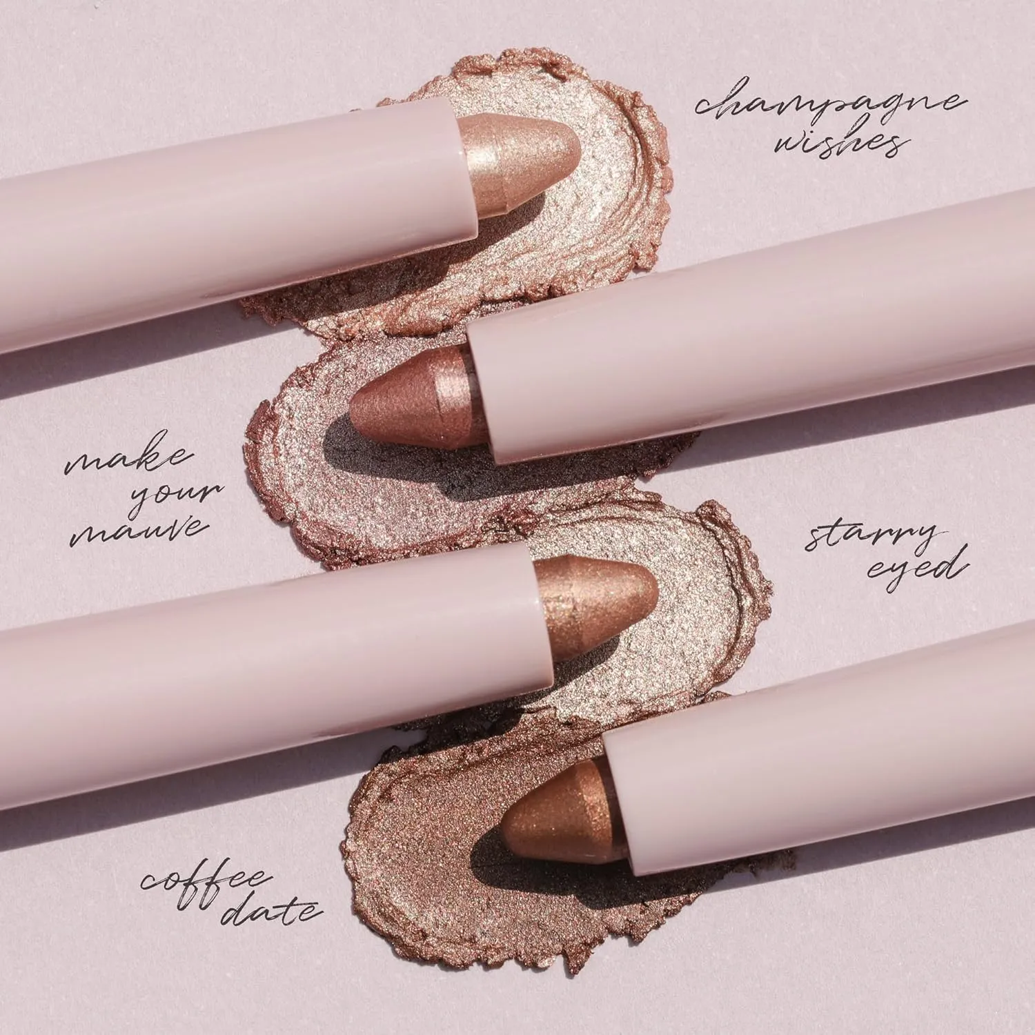 Wander Beauty Wandering Eyes Shadow Stick - Starry-Eyed (Cool Bronze Shimmer) - Smudge and Crease Free Cream Eyeshadow With Tamarind & Jojoba Oil - Illuminate, Line & Define - 0.05 oz
