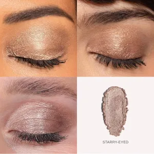 Wander Beauty Wandering Eyes Shadow Stick - Starry-Eyed (Cool Bronze Shimmer) - Smudge and Crease Free Cream Eyeshadow With Tamarind & Jojoba Oil - Illuminate, Line & Define - 0.05 oz