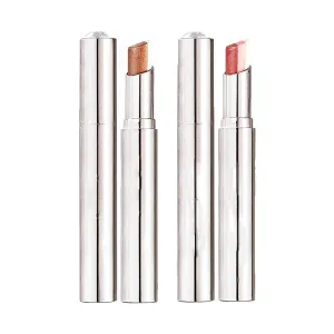 Waterproof Gradient Shimmer Eye-Shadow Stick, Roseionly Gradient Three-Color Eyeshadow Stick, Roseionly 3 Colors Shimmer Eyeshadow Sticks, Eye Shadow Pencil for Layered Eye Makeup (1# 2#)