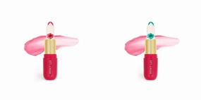 Winky Lux Color Changing Flower Jelly Lip Balm Pink and Blue Flower Bundle
