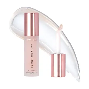 Women's Forget The Filler Lip Plumper Line Gloss, Rosy Outlook, Pink, 0.11 Fl Oz (Pack of 1)