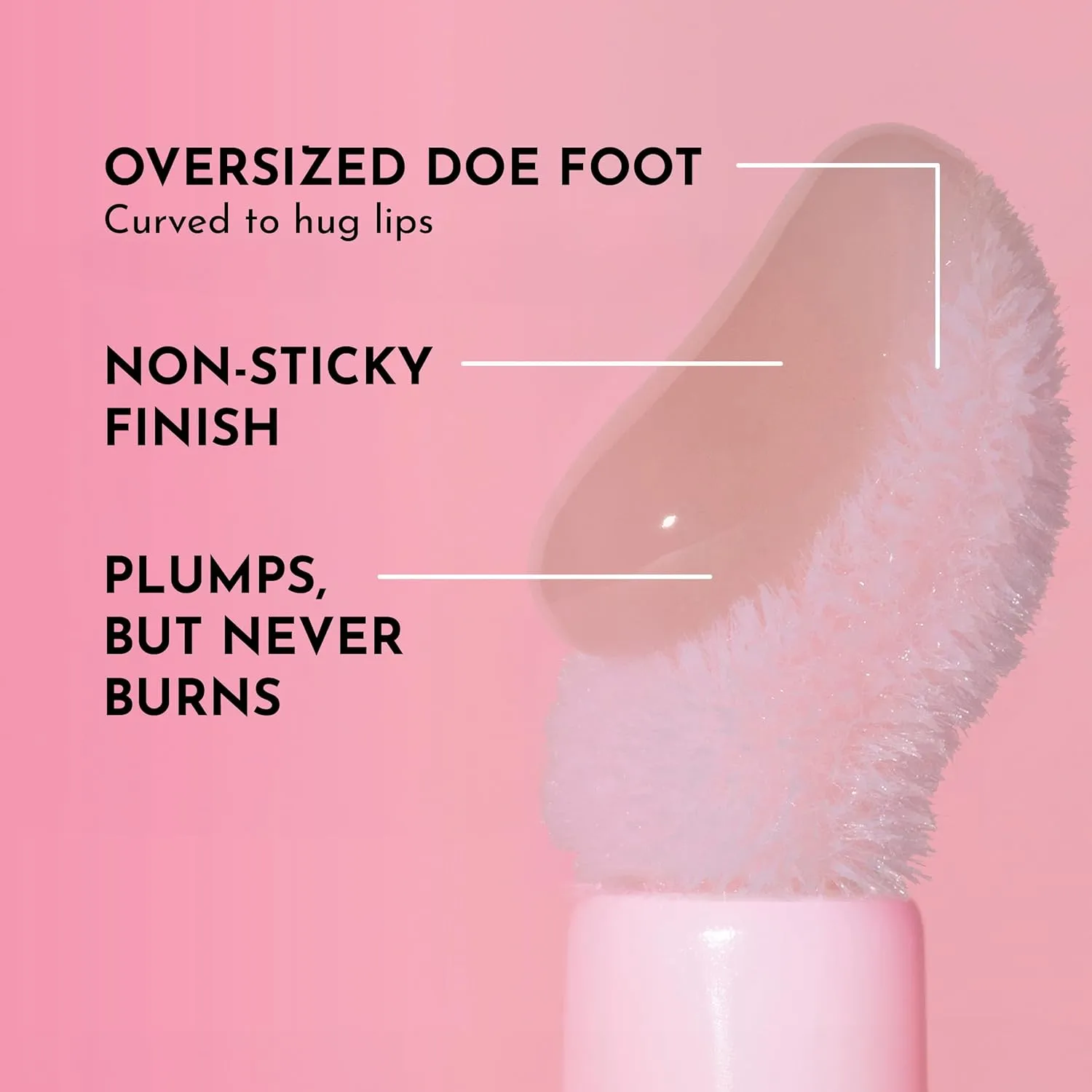Women's Forget The Filler Lip Plumper Line Gloss, Rosy Outlook, Pink, 0.11 Fl Oz (Pack of 1)