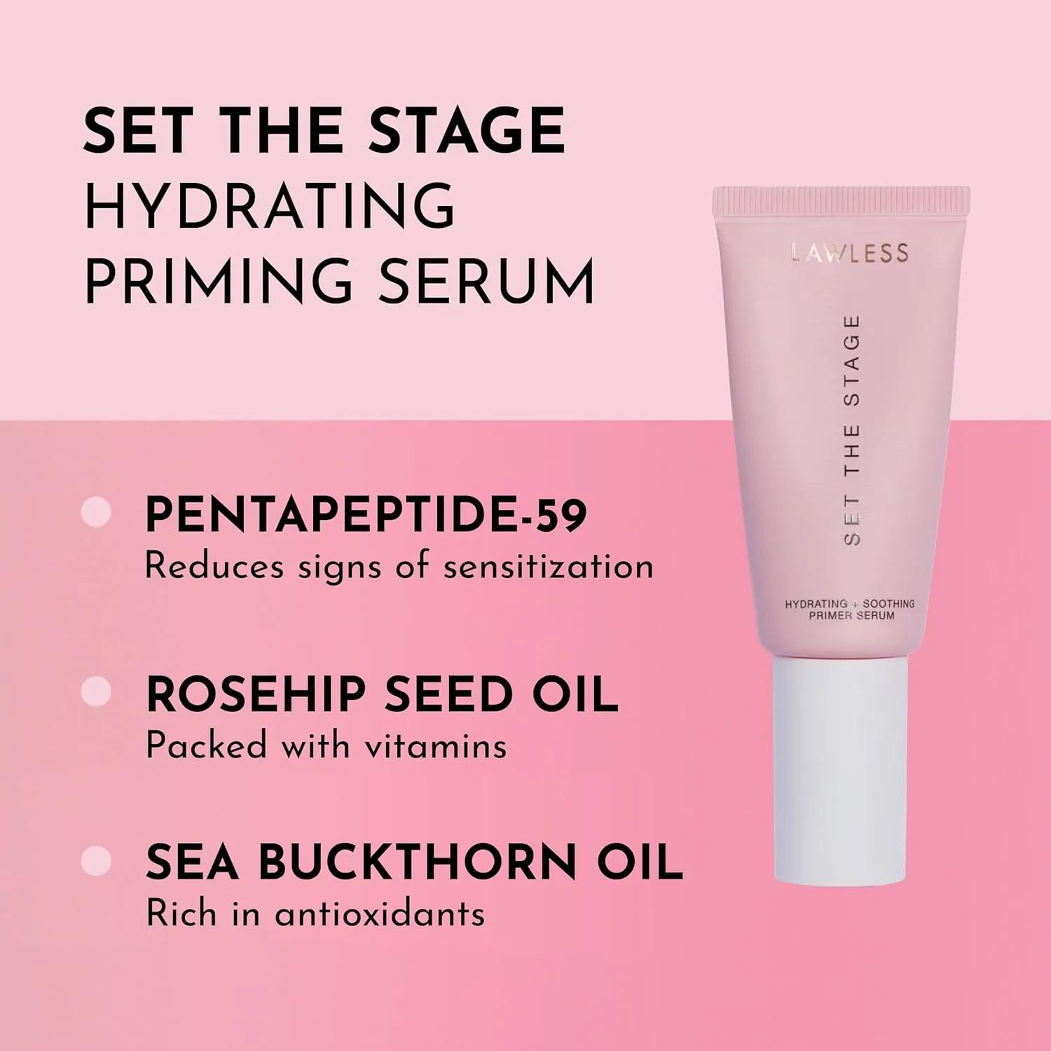 Women's Set The Stage Priming Serum, Clear, 1 oz / 30 mL